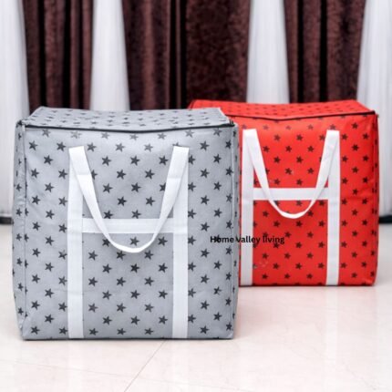 Star Printed Storage & Travel Bag(২ পিস)